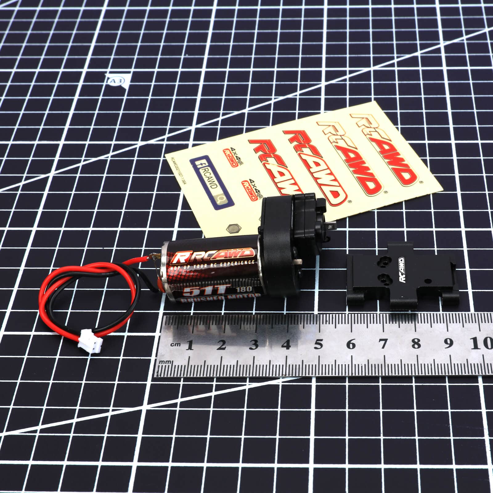 マザーシリーズ(18) Amazon.com: RCAWD New Enhanced 180 Motor with Metal Gearbox Combo